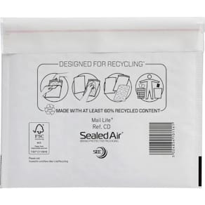 Bubbelpåse CD, 180x160mm, 10/fp