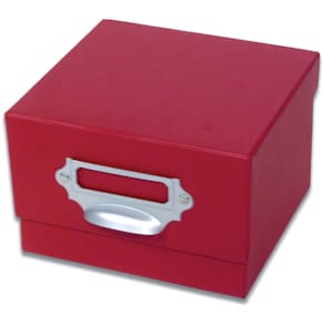 Fotobox Rössler S.O.H.O., 16 x 14 x 10 cm, rot