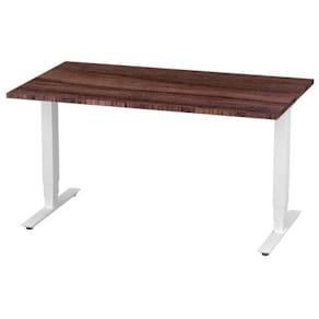 Bord höj/sänk Pro 1400x800 valnöt/vit