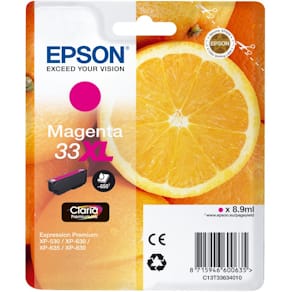 33XL Magenta Claria Premium Ink