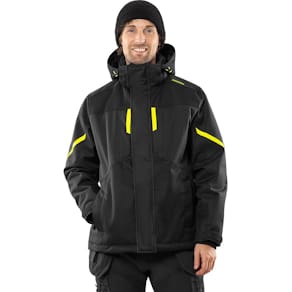 Vinterjacka Airtech 4058 Svart/Gul L
