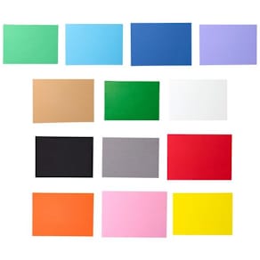 Dekorationskartong Svart, 46x64cm, 10st