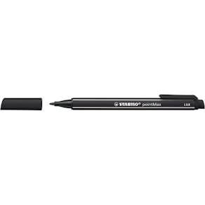 Fineliner STABILO Point Max svart