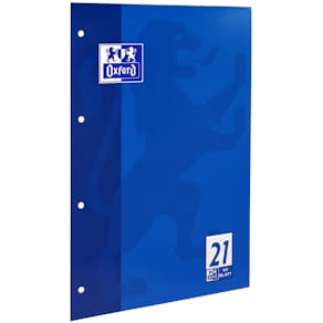 Schulblock Oxford, A4, 50 Blatt, Lineatur 21