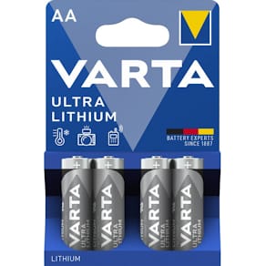 Batterie VARTA Ultra Lithium, AA, 4 Stück