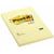 Notes POST-IT linjerat 102x152mm gul
