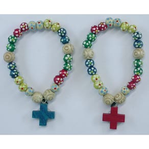 Rosenkranz, Holzperlen