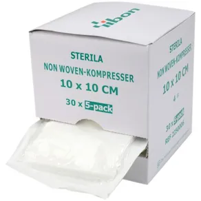 Kompress NW steril 5-p 10x10cm 150/fp