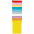Planbordkaart Nobo T-index 4, 180 x 124 mm, geel