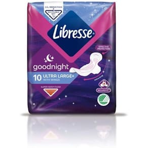 Binda LIBRESSE Ultra Large+ Wings 10/fp