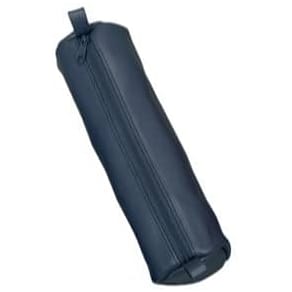 Schlamperrolle Alassio, Leder, blau