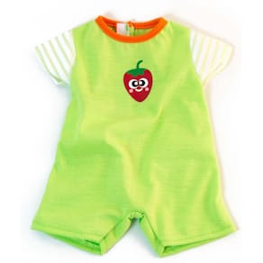 Dockkläder grön body 38cm