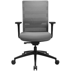 Bürostuhl Topstar Sitness AirWork, mit Armlehnen, schwarz/grau