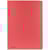 Dossiermap Esselte, rood, ft folio, pak van 100 stuks