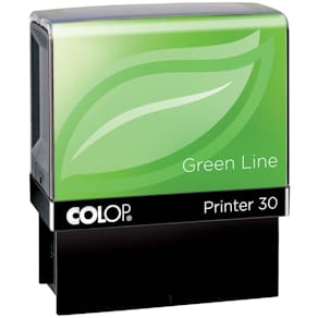 Stempel COLOP Printer 30 Green Line, schwarz, 47 x 18 mm