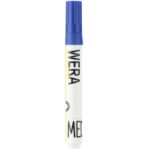 Whiteboardmarker BNT Wera blå, 1–4 mm, 12 stk