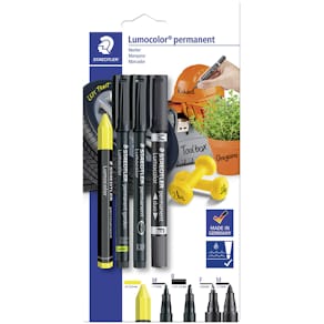 Permanentmarker-Set STAEDTLER Lumocolor, Set 1, sortiert