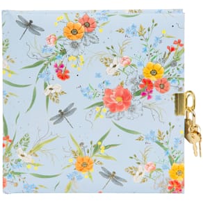 Tagebuch TURNOWSKY Verano light, mit Schloss, 96 Seiten, bunt