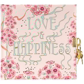Tagebuch TURNOWSKY Love & Happiness, mit Schloss, 96 Seiten