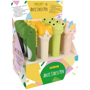 Kugelschreiber Online Anti-Stress-Pen, sortiert