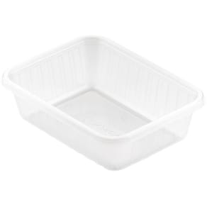 Plastform Rektangulär, 350ml, 50/fp