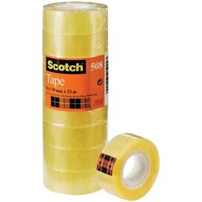 Kontorstejp Scotch 508 Standard, 19mm x 33m, 8rl
