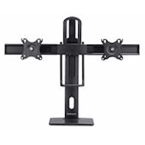StarTech.com Crossbar Dual Monitor Desk Stand, Double 27inch