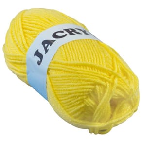Acrylgarn Gul, 50g