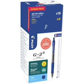 Geleroller PILOT G2+ 05 blå (20)