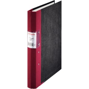 Gaffelpärm JOPA A4 Trärygg Vinröd, 40mm