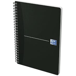 Anteckningsbok Oxford Essentials A5, linjerat, 90g, 5st