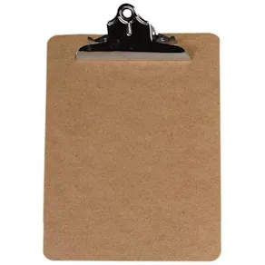 Skrivplatta enkel 250 ark MDF