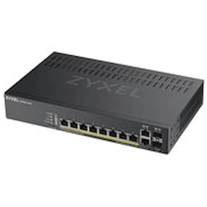 Zyxel GS1920-8HPv2 - Switch - smart - 8 x 10/100/1000 (PoE+) + 2