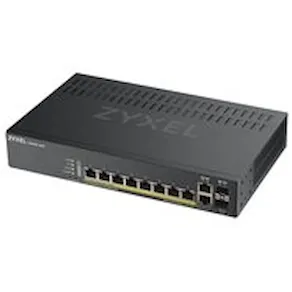 Zyxel GS1920-8HPv2 - Switch - smart - 8 x 10/100/1000 (PoE+) + 2