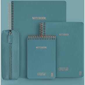 KOZO Anteckningsbok A6 Premium Steel Blue