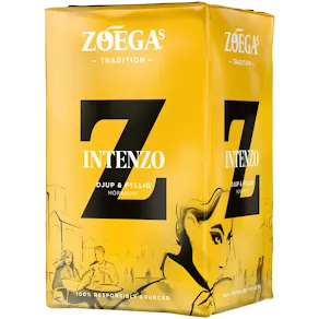 Kaffe Zoega Intenzo Malet, brygg, 450g