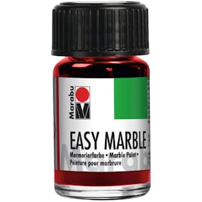 Marmorierfarbe Marabu easy marble, 15 ml, rubin