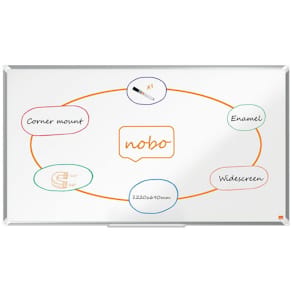 Whiteboard NOBO premium emalj 55'