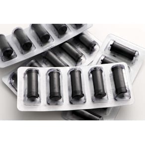 Farveruller Meto sort til prismærker, 5 stk