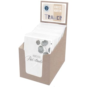 Trauerkarte PAPER STYLE Grafisch, Motiv Trauer