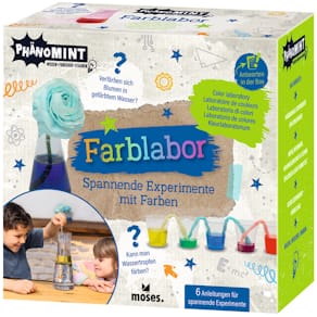 Experimentierset MOSES. PhänoMINT Farblabor, ab 8 Jahren
