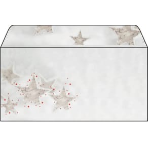 Briefhüllen Sigel Christmas Timber, DIN lang, 25 St.