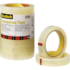 Kontorstejp SCOTCH 550 transp. 66mx19mm