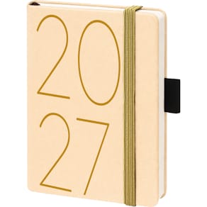 Buchkalender BSB V Book, A6, beige