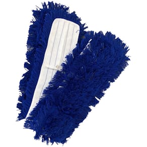 Lommemoppe akryl til saksemoppe, 1000 mm, blå, 2 stk