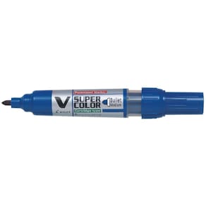 Märkpenna PILOT V Super Color rund blå