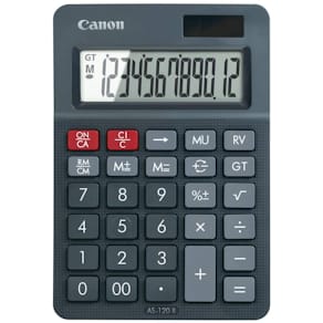 Tischrechner Canon, 12-stellig, schwarz