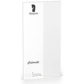 Briefumschläge Rössler Coloretti, DL, 5 St., weiß