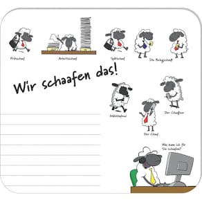 Mousepad-Block RNK, 220 x 240 mm