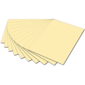 Tonpapier Folia A4, strohgelb, 130 g/m²